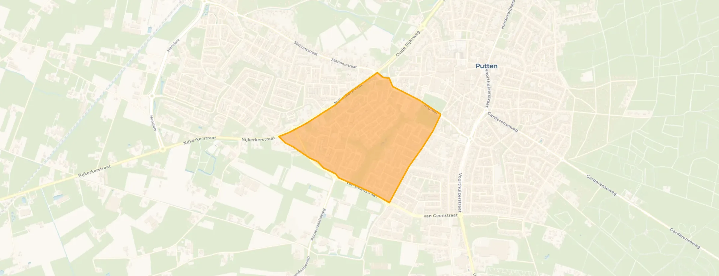Buurt Putten-Zuid-West, Putten