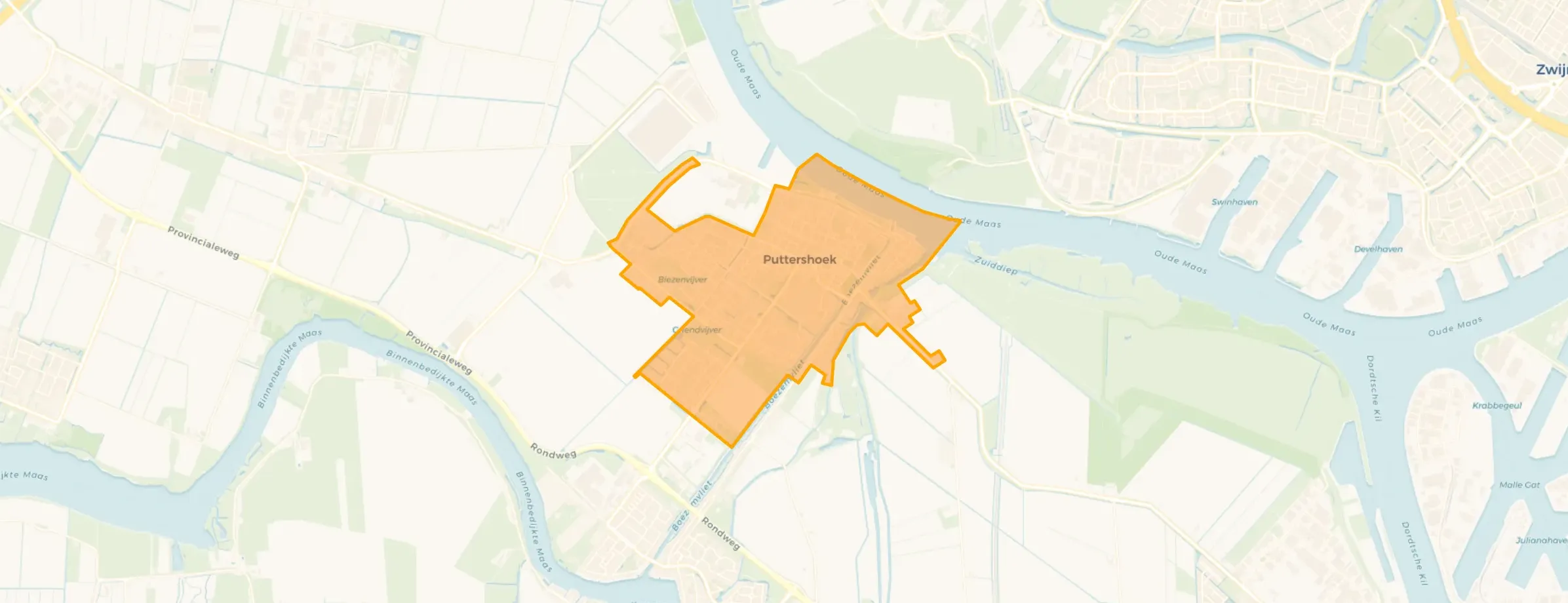 Buurt Puttershoek Woonkern, Puttershoek