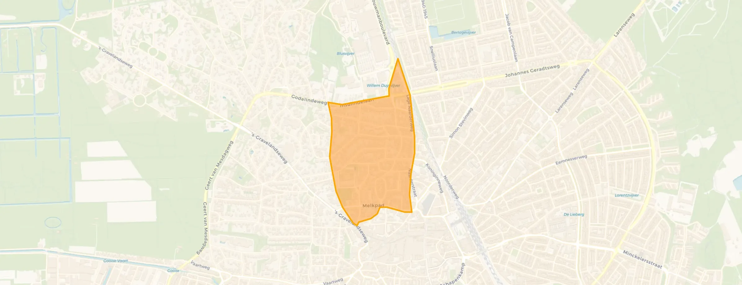 Buurt Raadhuiskwartier, Hilversum