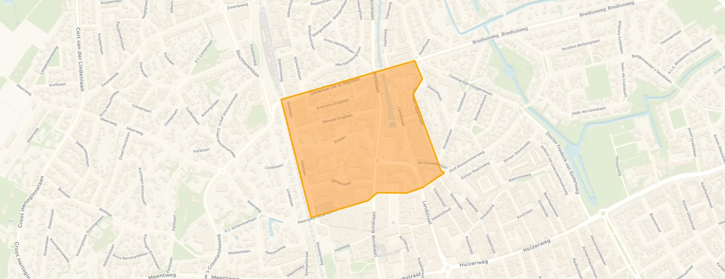 Buurt Raadhuisplein, Bussum