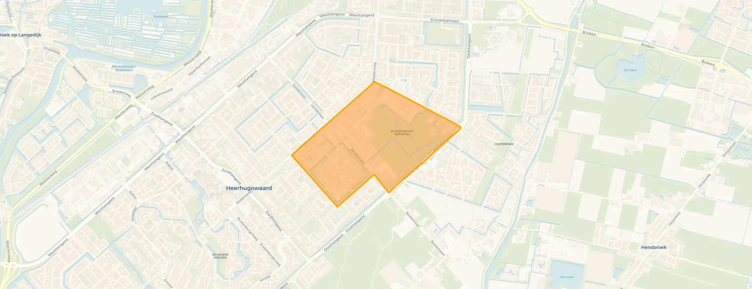 Buurt Recreatiebuurt, Heerhugowaard