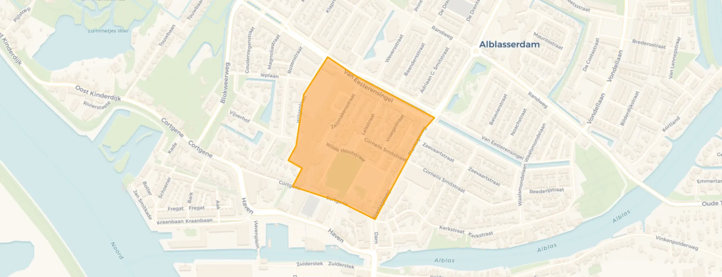 Buurt Redersbuurt, Alblasserdam