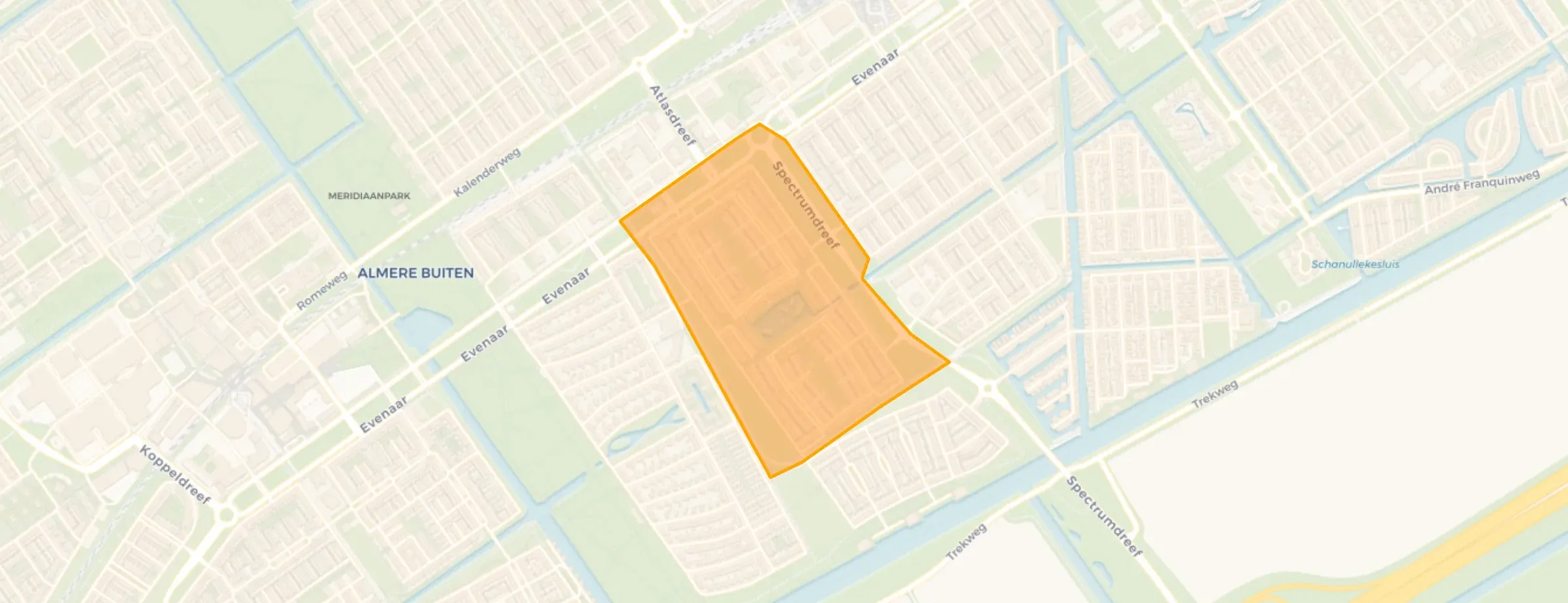 Regenboogbuurt Noord en Oost in Almere