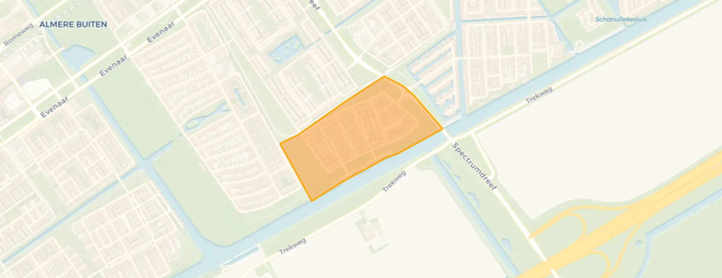 Buurt Regenboogbuurt Zuid, Almere