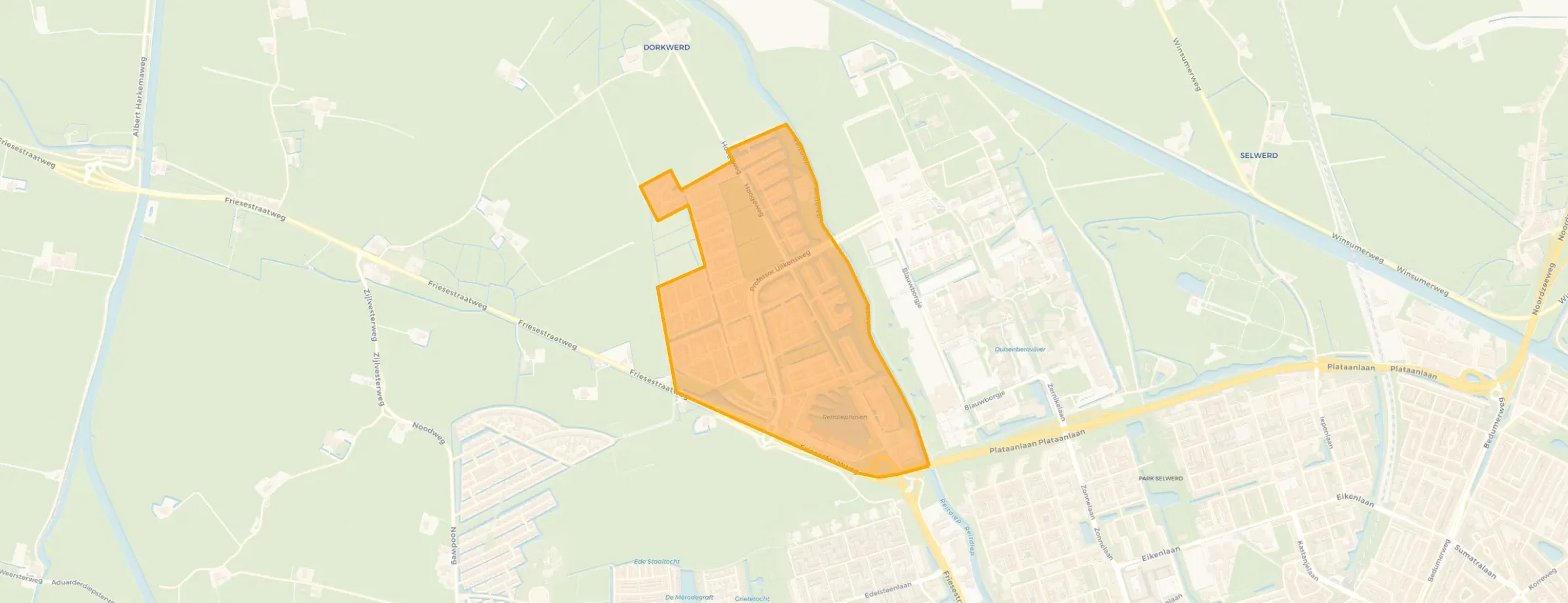 Buurt Reitdiep, Groningen