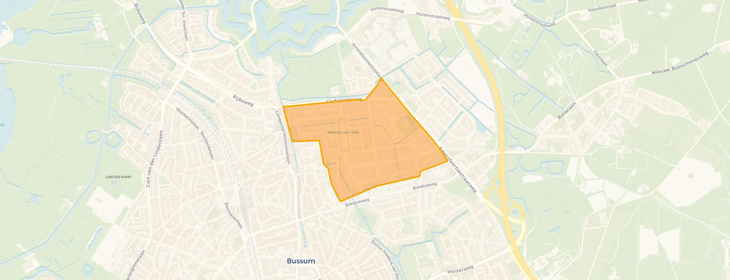 Buurt Rembrandtpark, Naarden