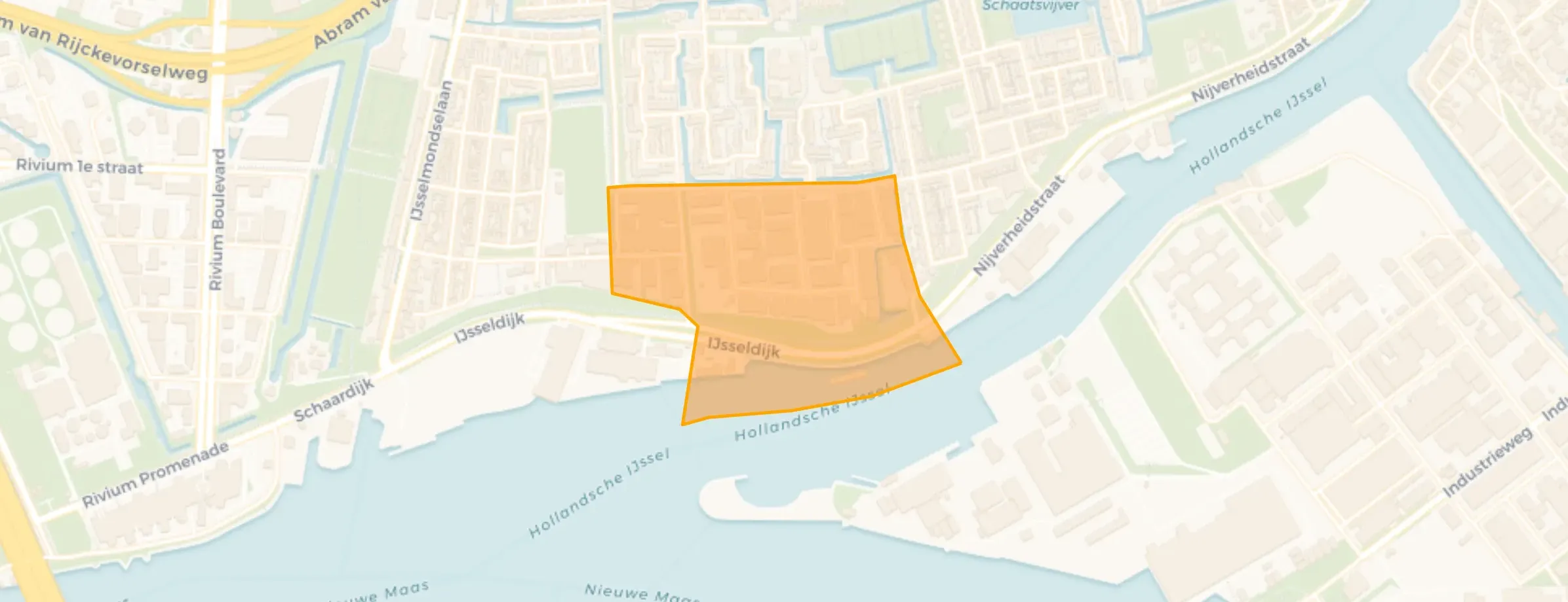Kaart van Rendier/Navigatiebuurt