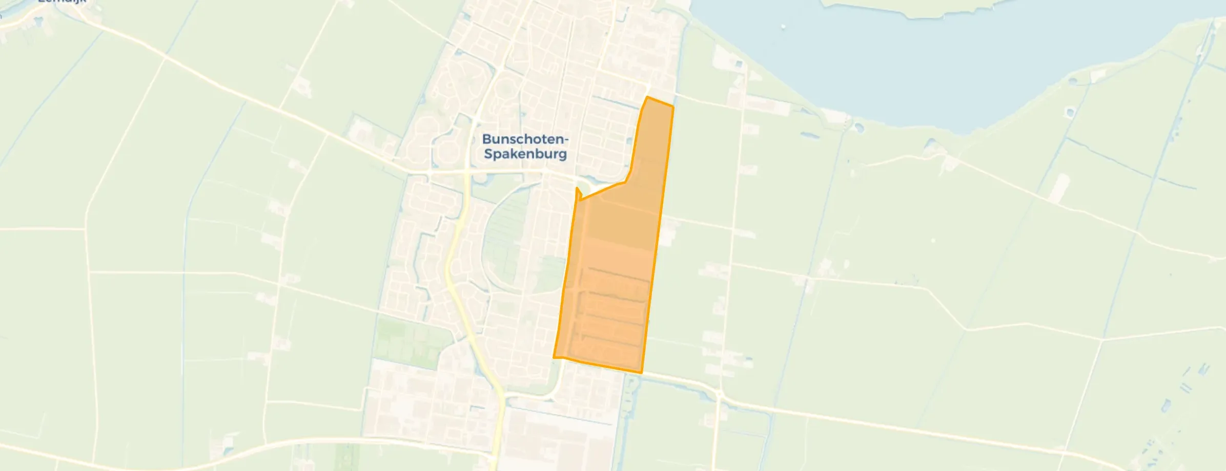 Kaart van Rengerswetering