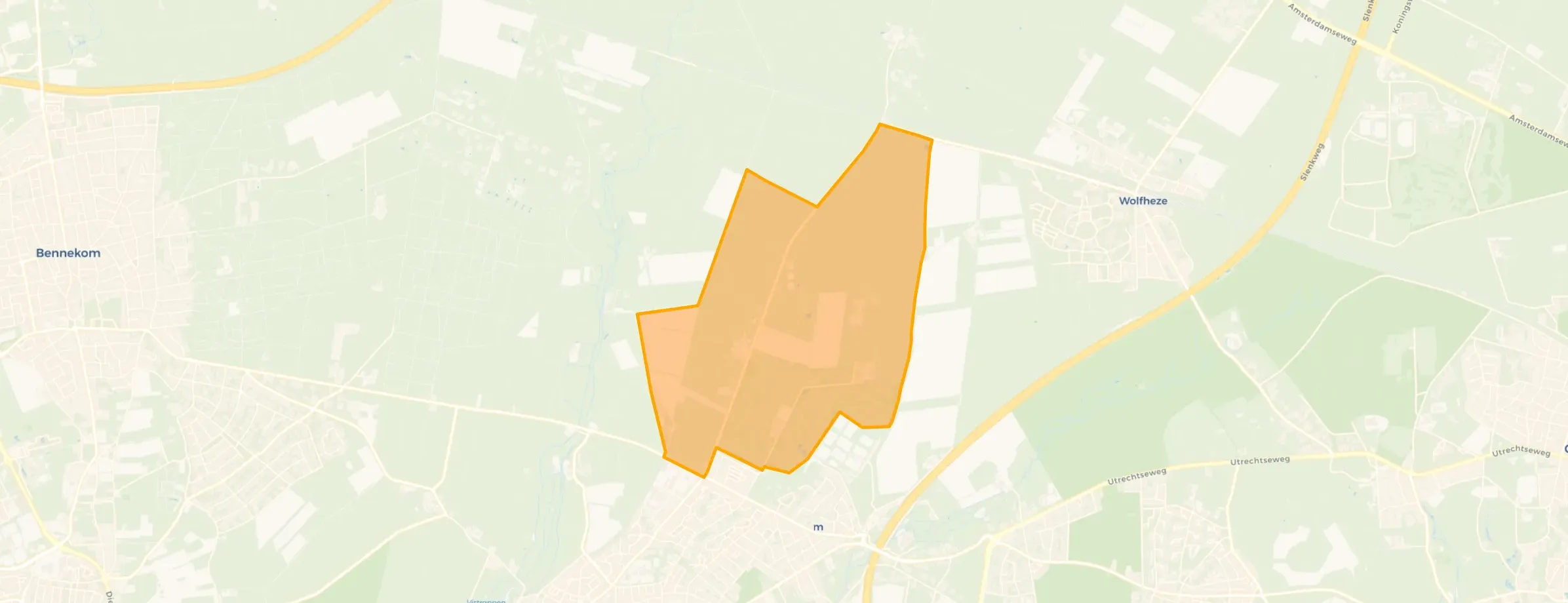 Kaart van Renkumse Heide