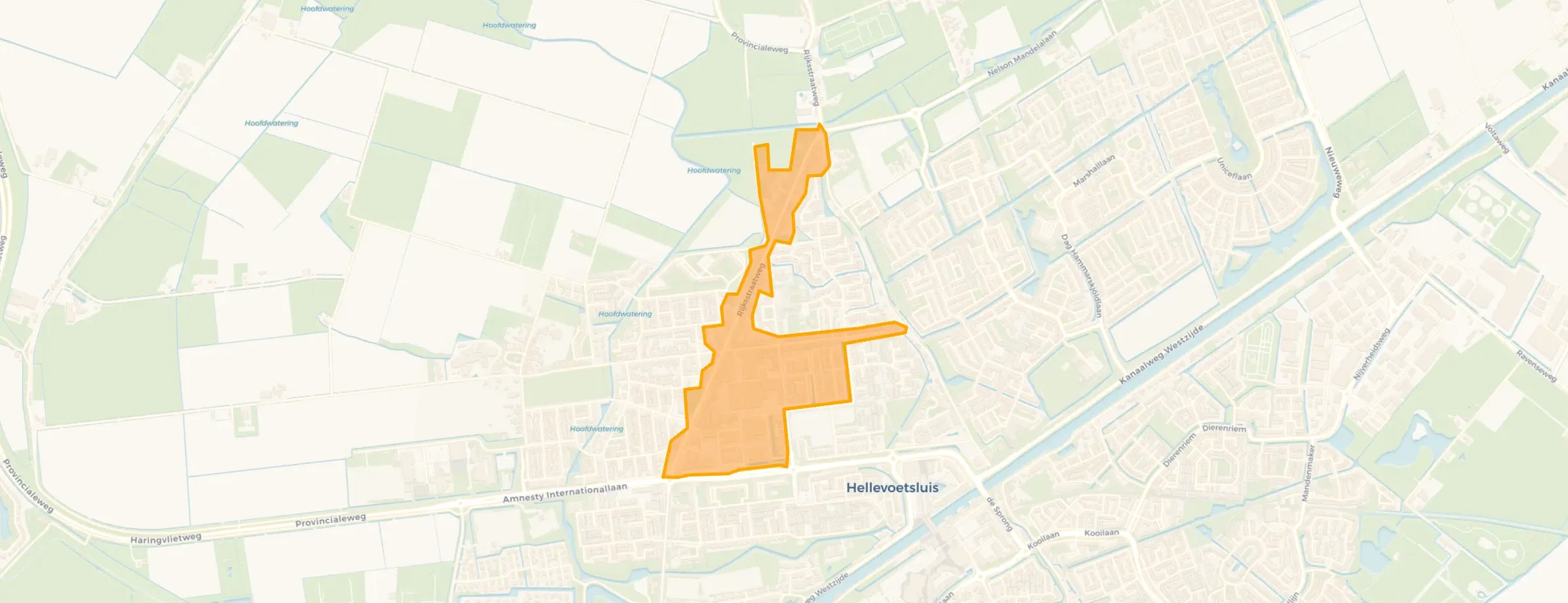 Buurt Rijksstraatweg en omgeving, Hellevoetsluis