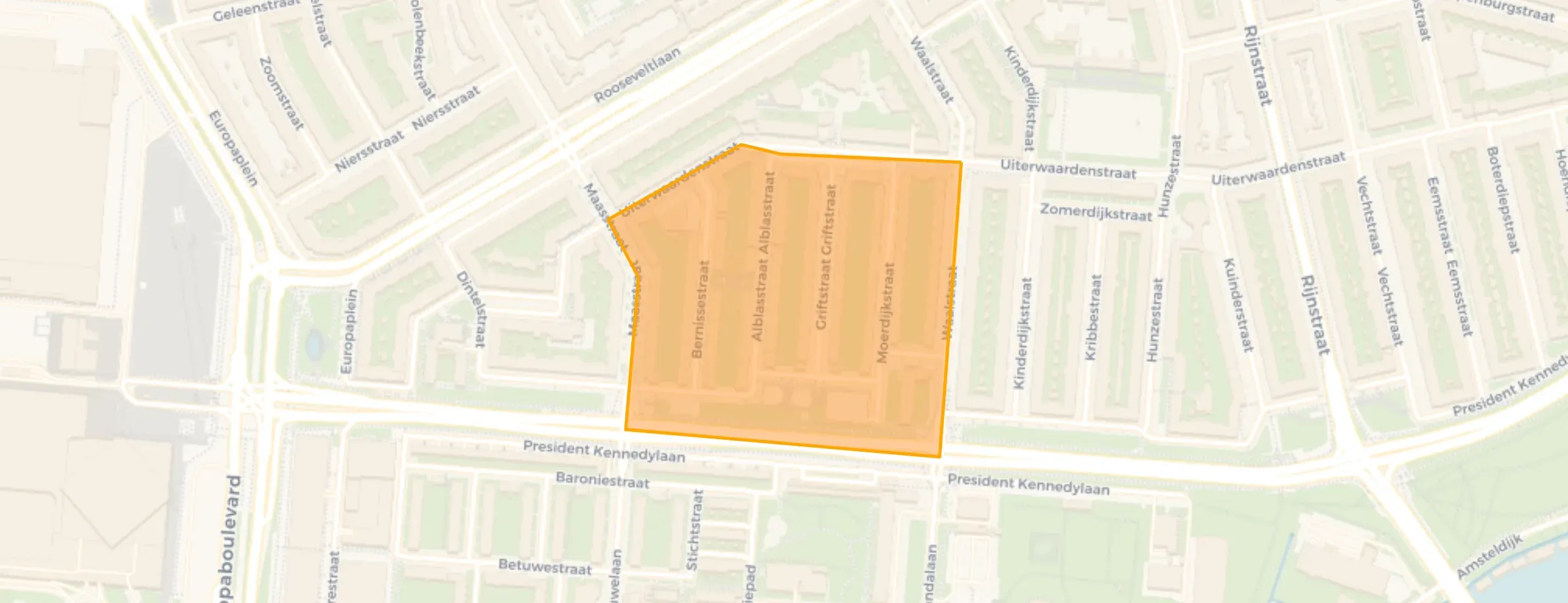 Buurt Rijnbuurt-West, Amsterdam