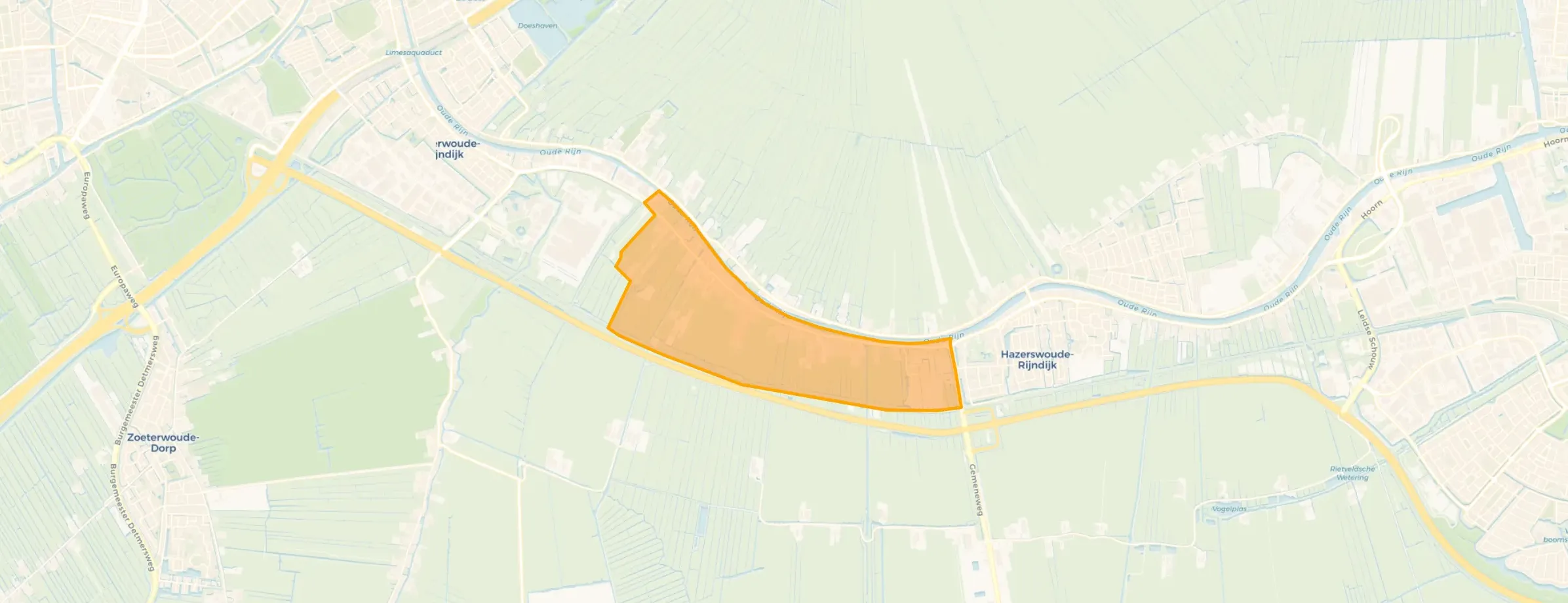 Buurt Rijndijk, Hazerswoude-Rijndijk