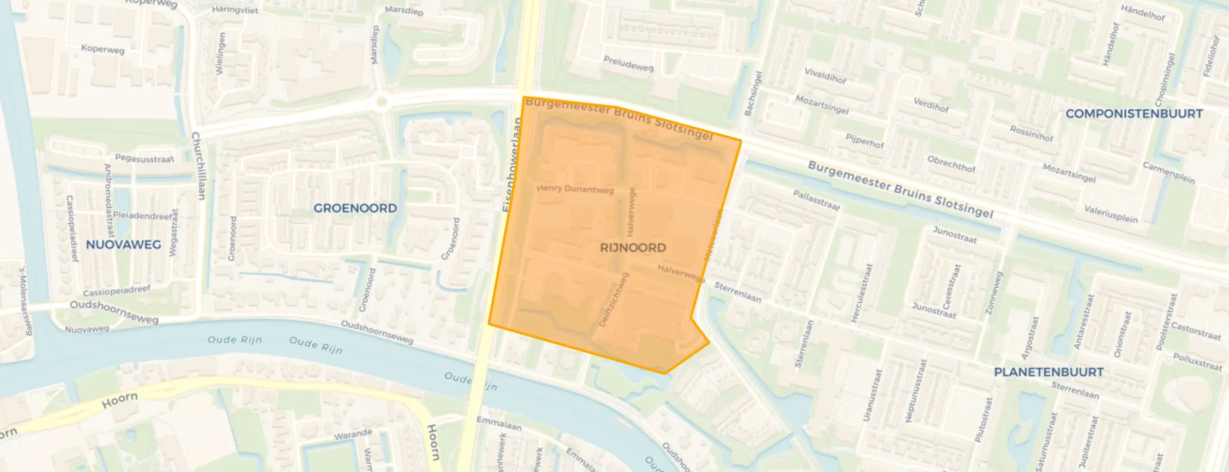 Buurt Rijnoord, Alphen Aan Den Rijn