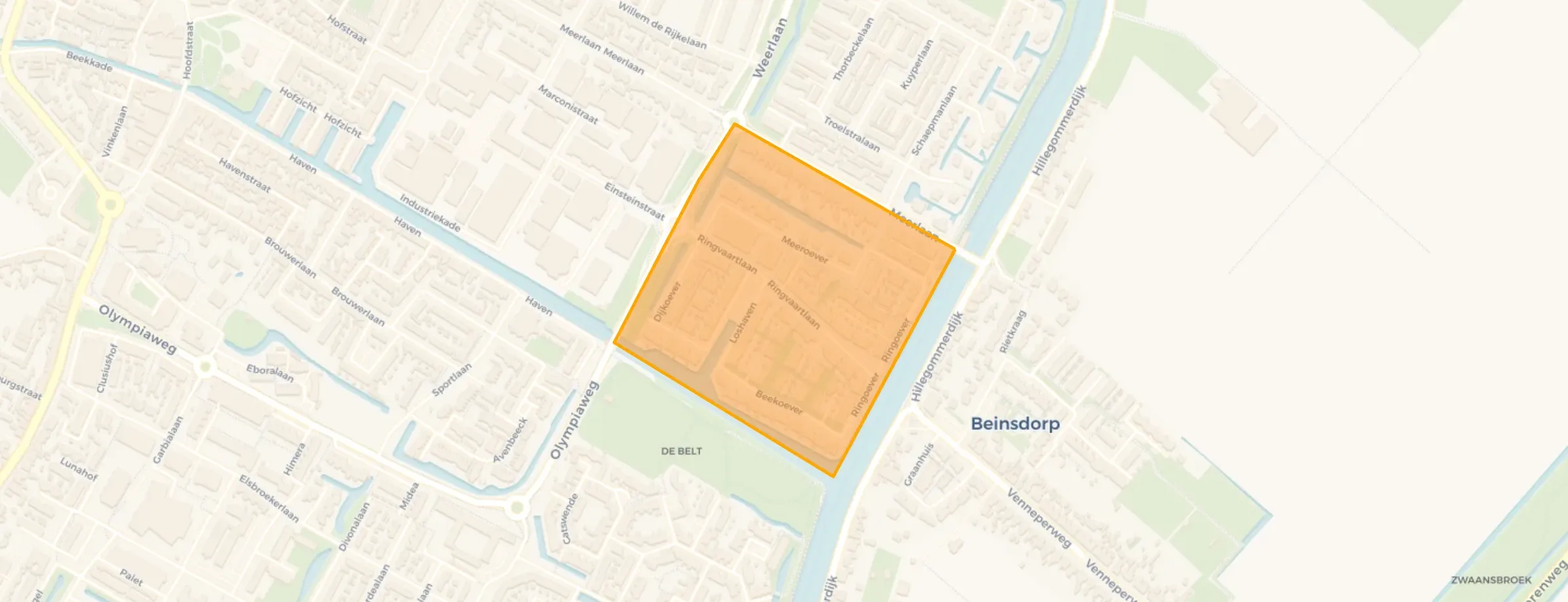 Buurt Ringoevers, Hillegom
