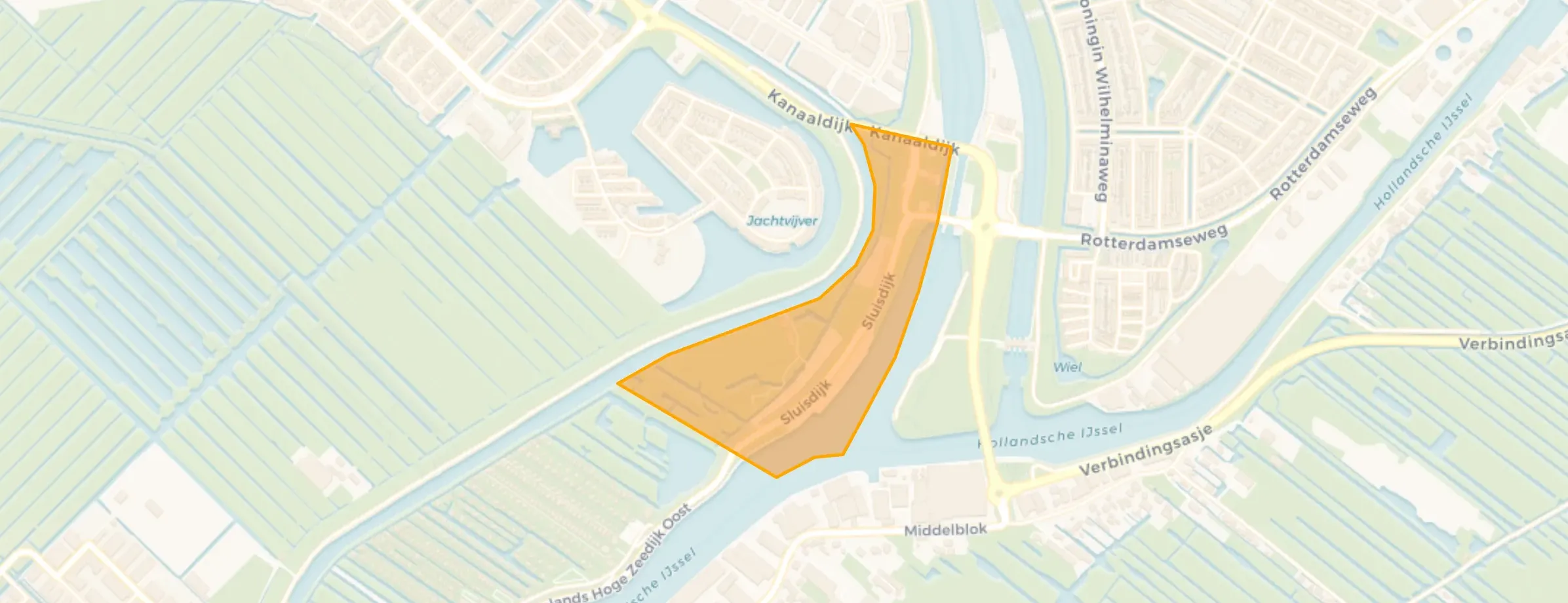 Kaart van Ringvaartbocht