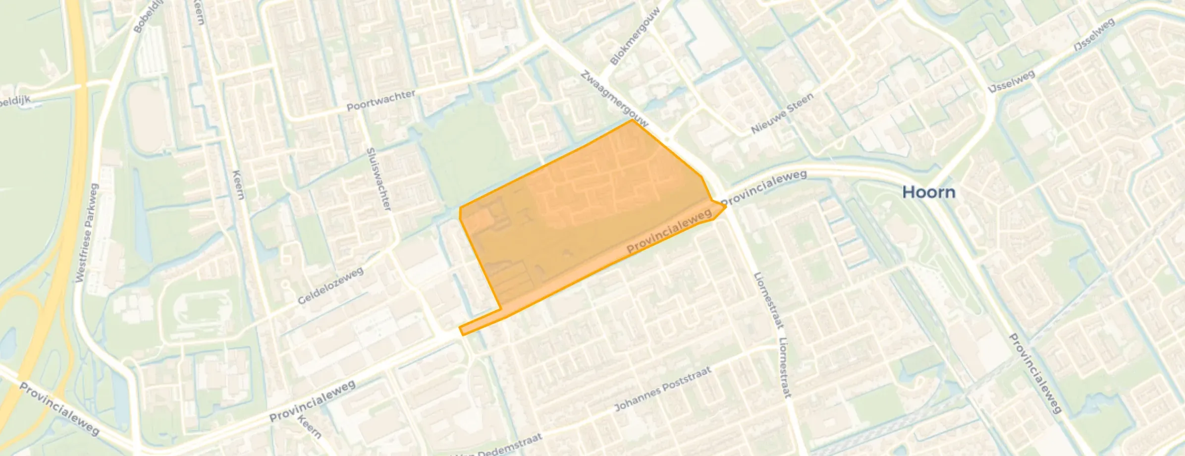 Kaart van Risdam-Zuid - Buurt 20 00
