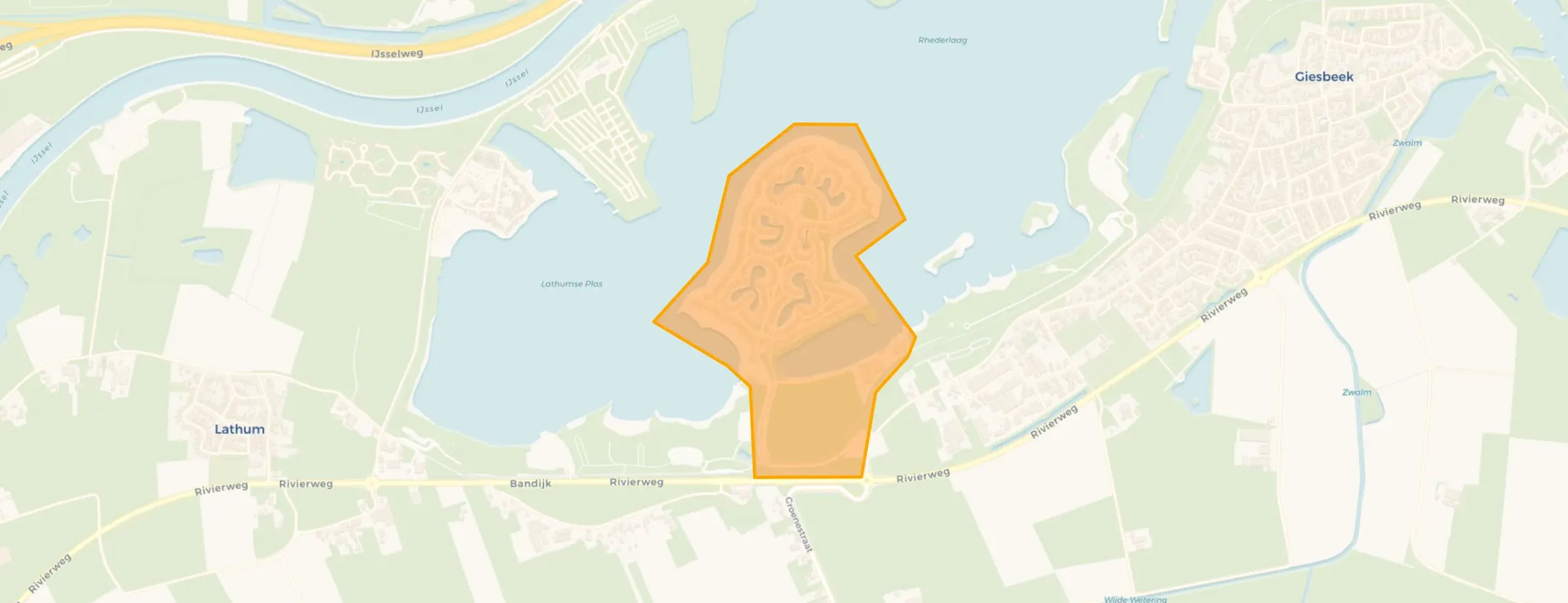 Kaart van Riverparc