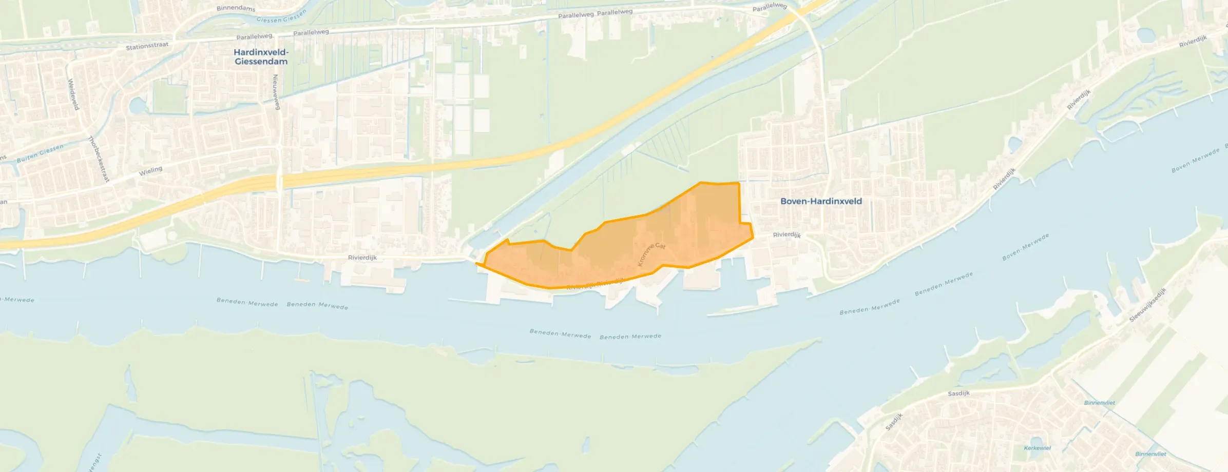 Rivierdijk west