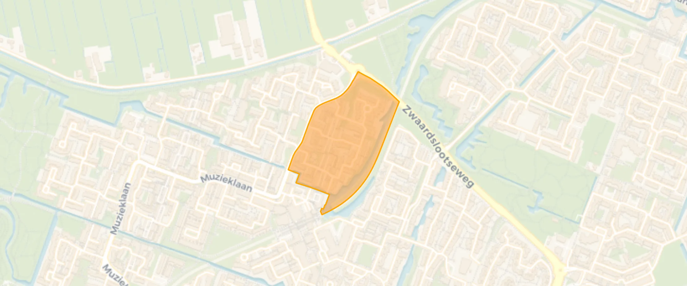 Map of Rodenbuurt-Noordoost
