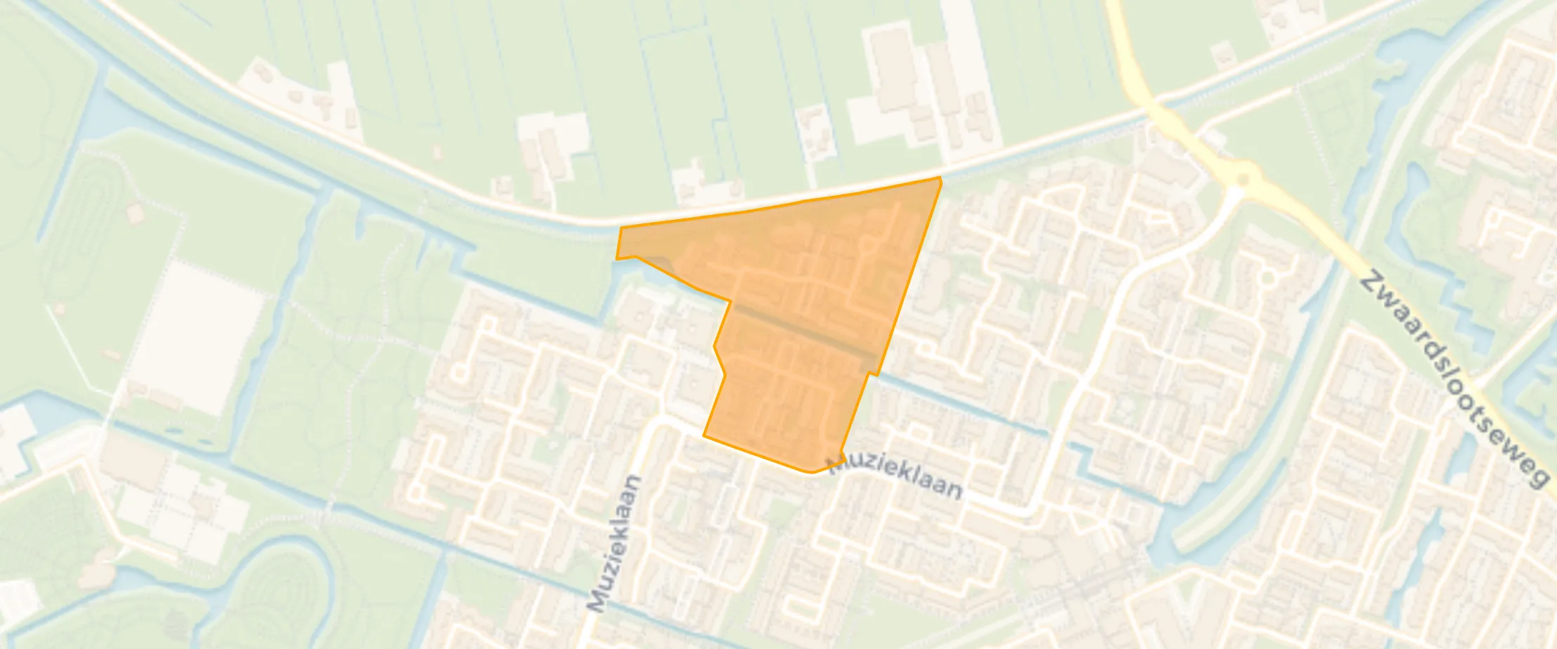 Map of Rodenbuurt-Noordwest