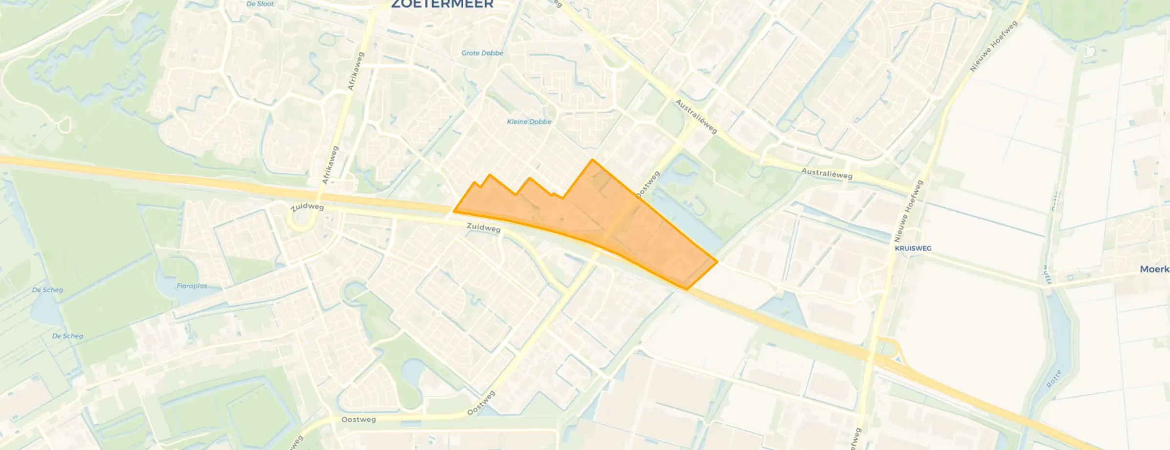 Kaart van Rokkehage cum annexis