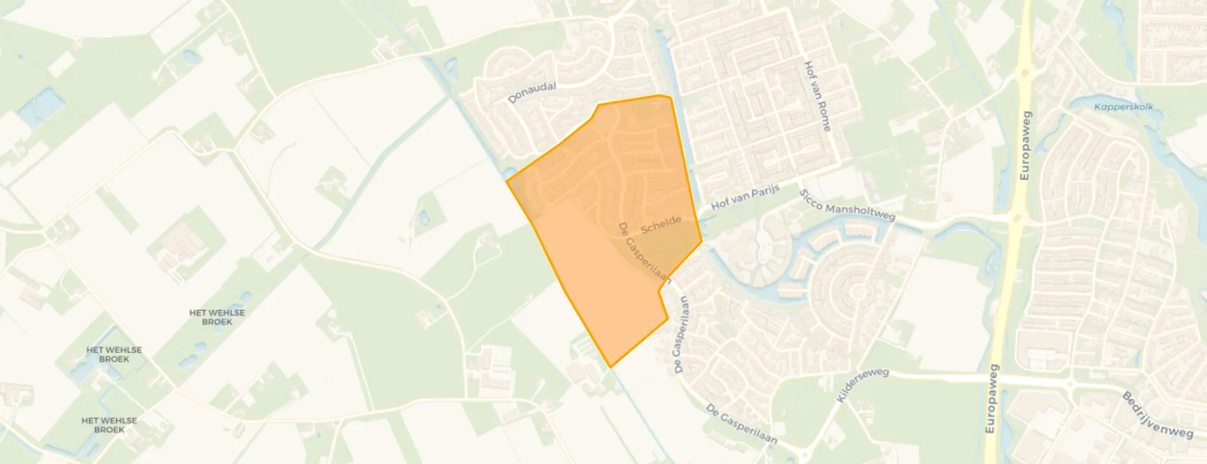 Buurt Romantische buurt - zuid, Doetinchem