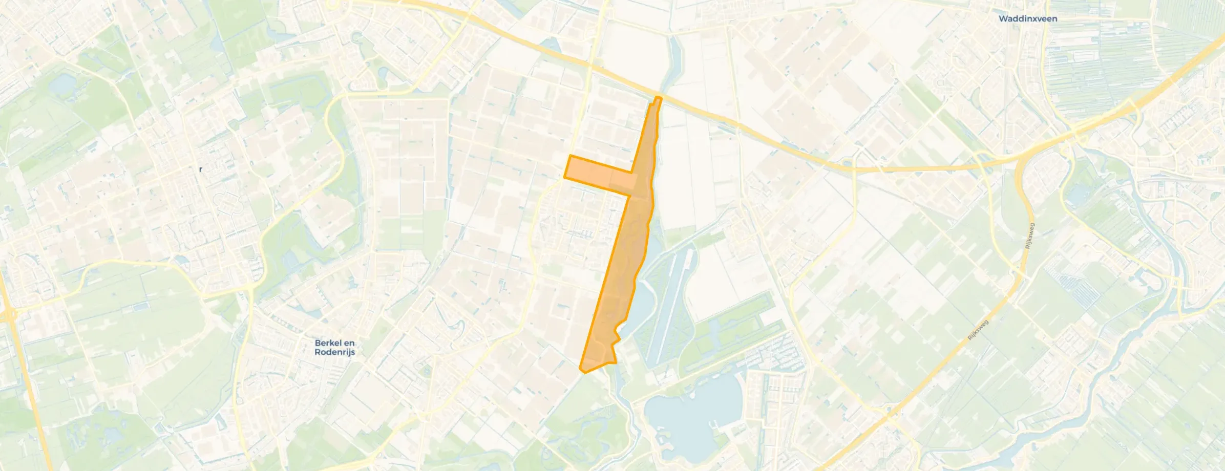 Kaart van Rotte Zoom