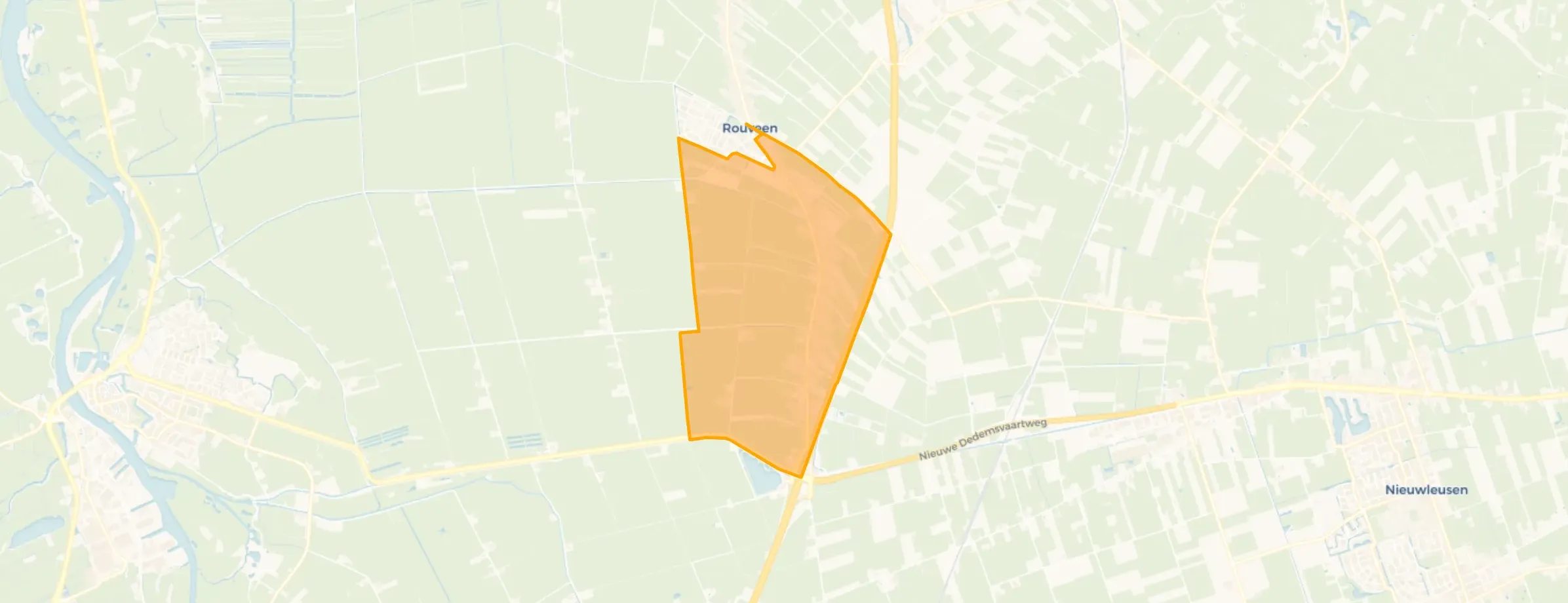 Buurt Rouveen Streek-Zuid, Rouveen