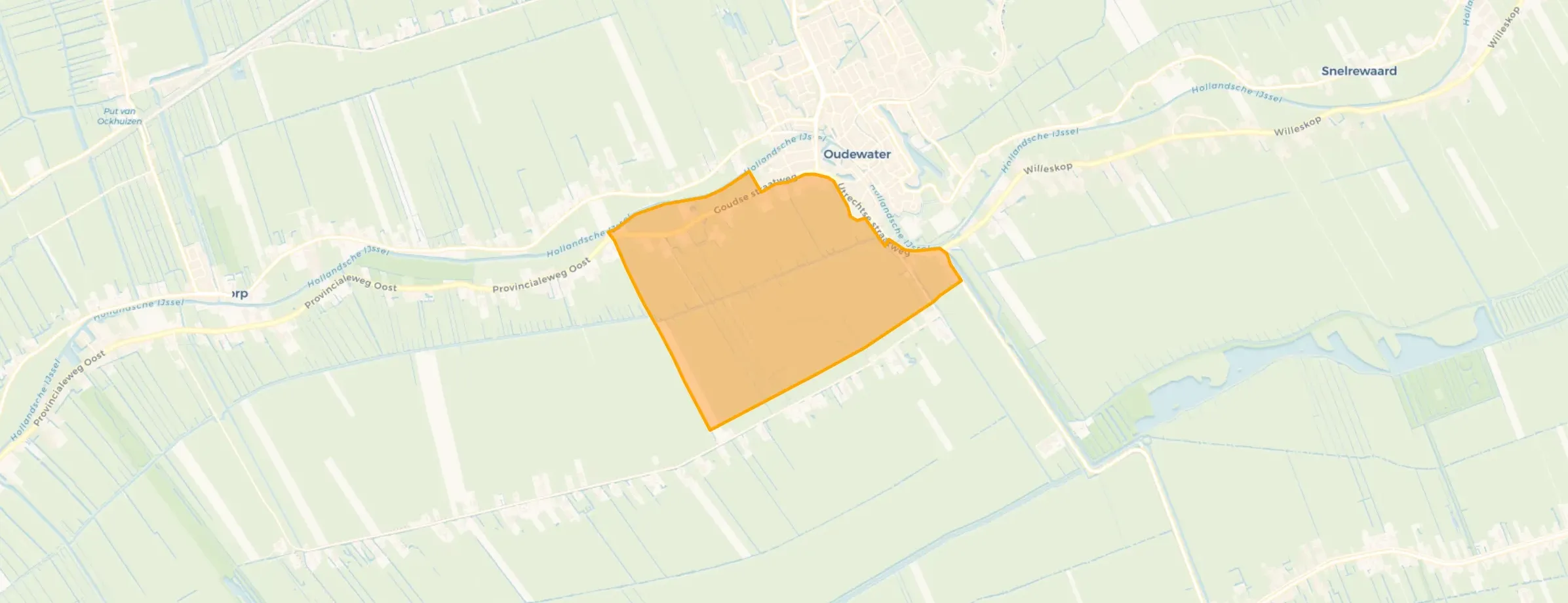 Kaart van Rozendaal
