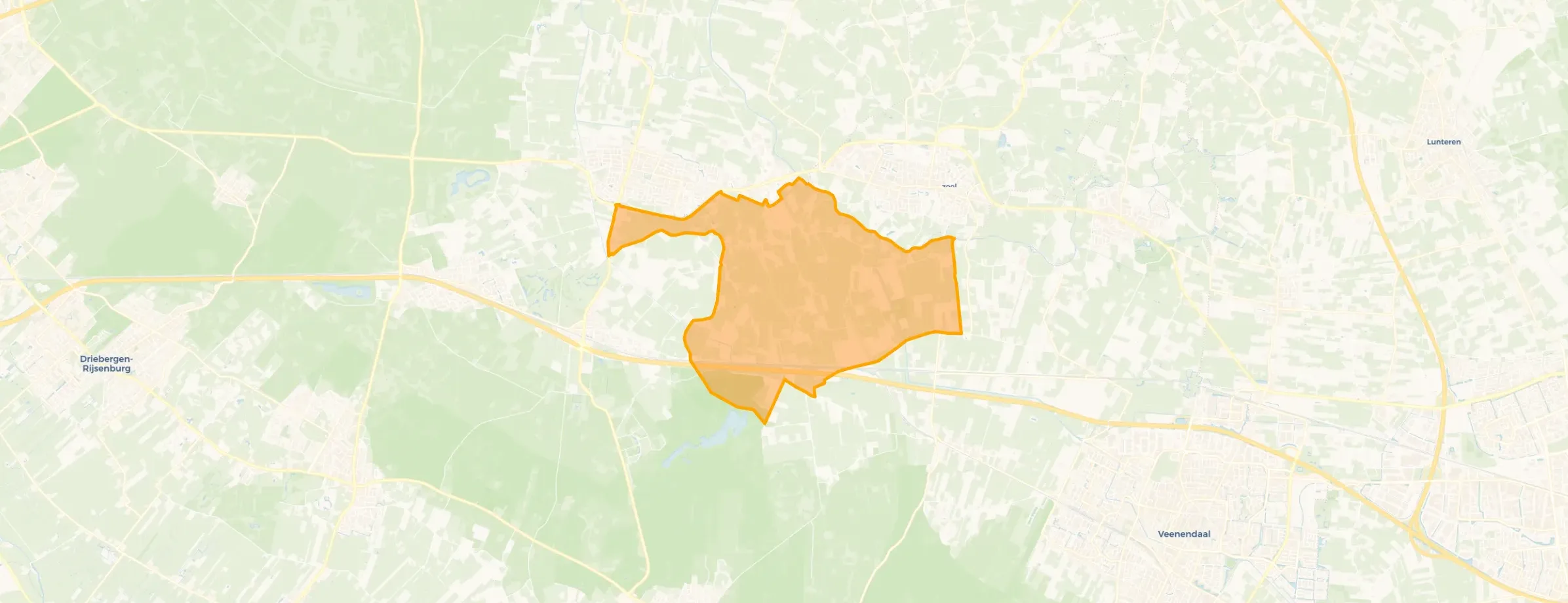 Kaart van Rumelaar-Lambalgen