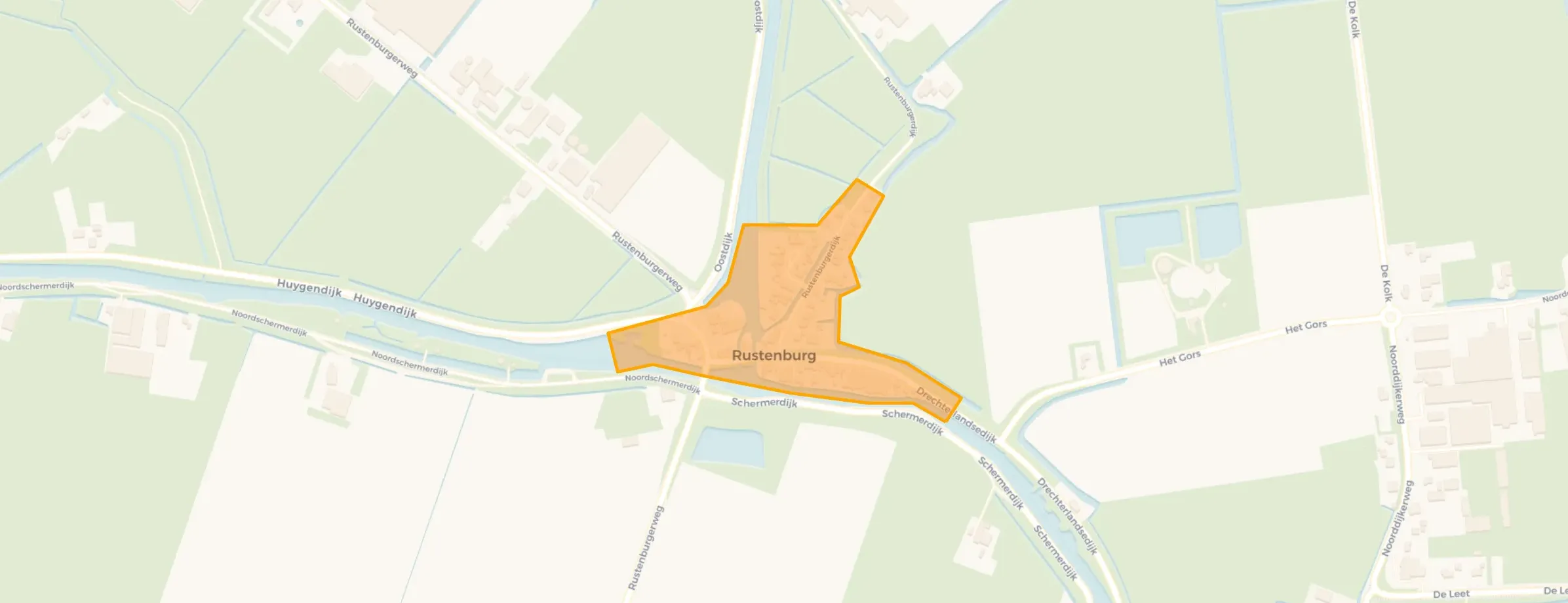 Buurt Rustenburg, Ursem (Gem. Koggenland)