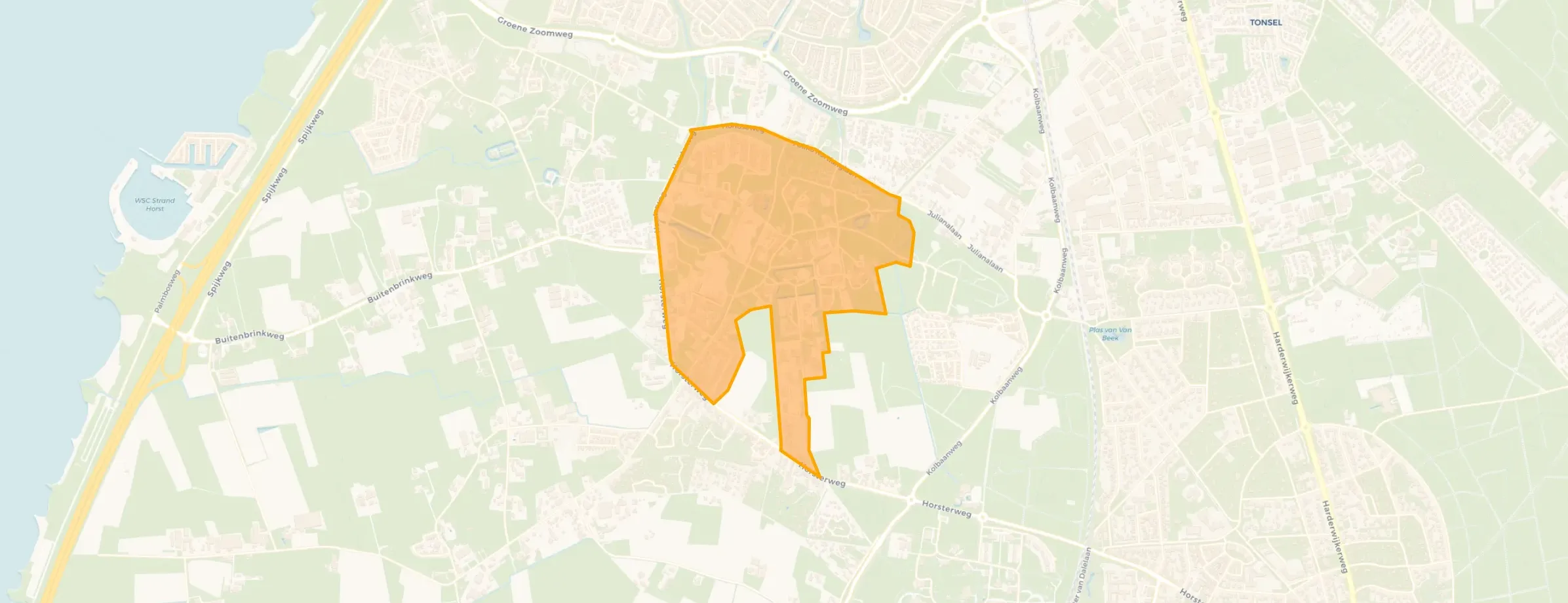 Kaart van ’s Heerenloo