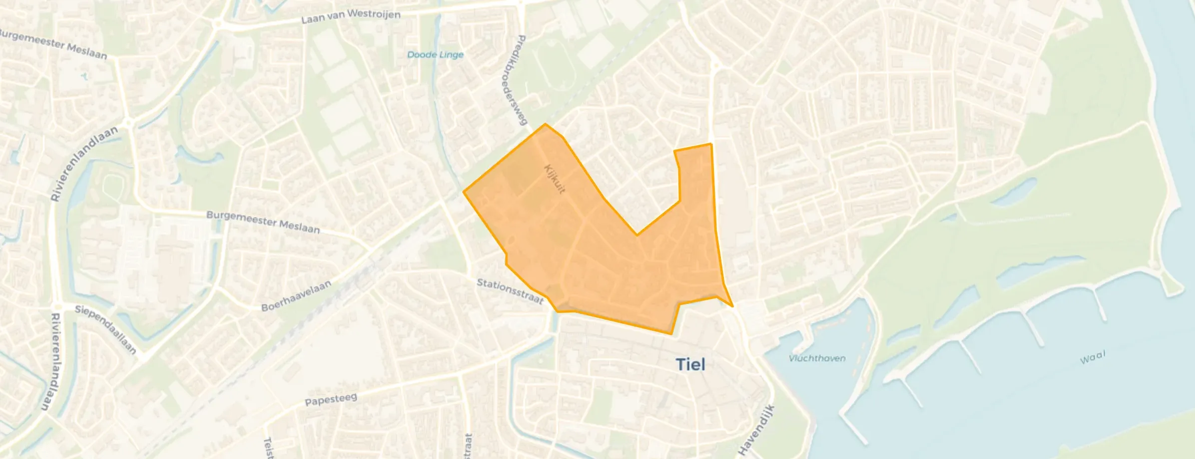 Buurt Santwijck, Tiel