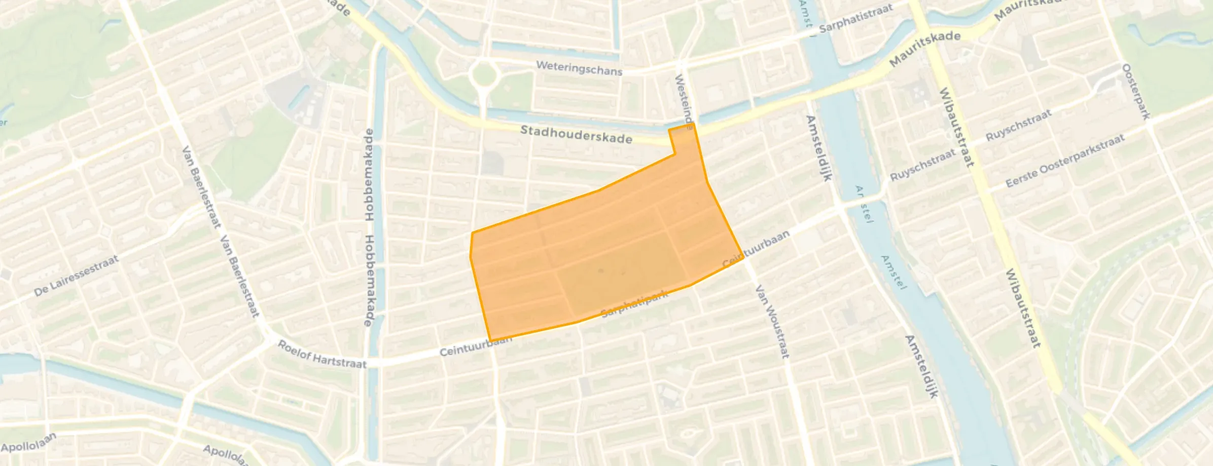 Buurt Sarphatiparkbuurt, Amsterdam