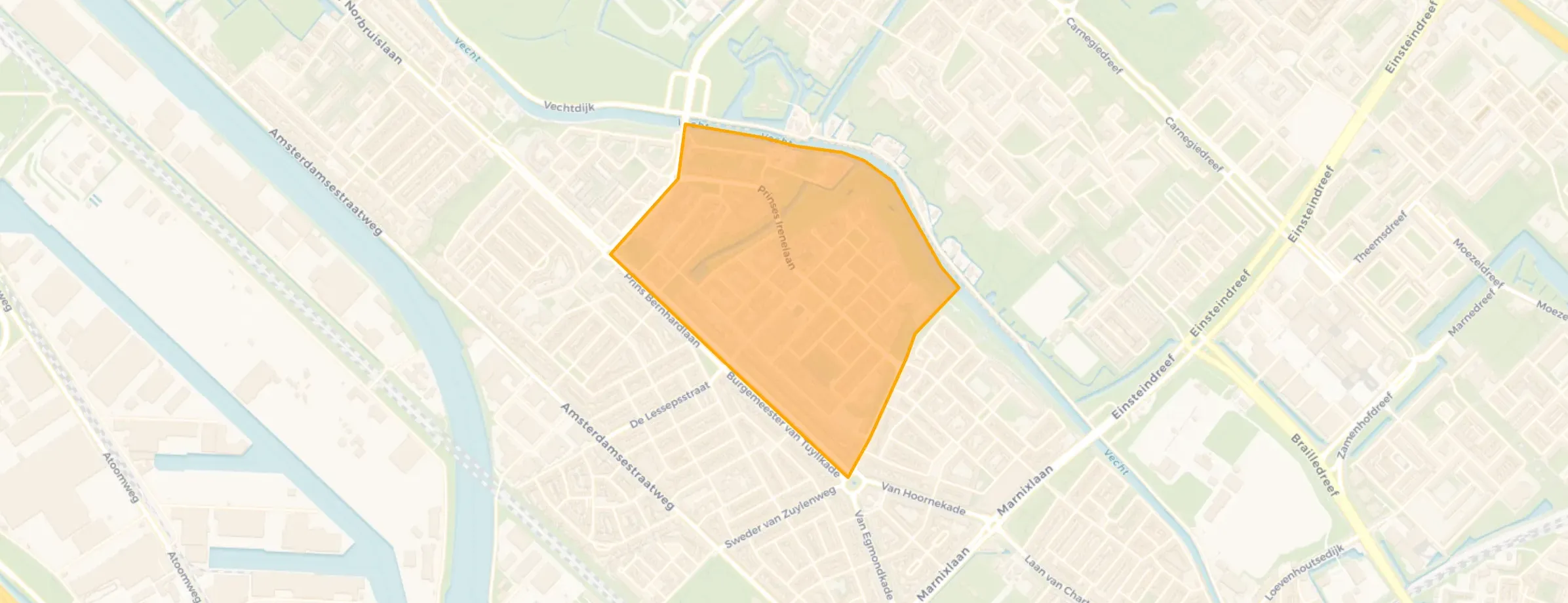 Buurt Schaakbuurt en omgeving, Utrecht