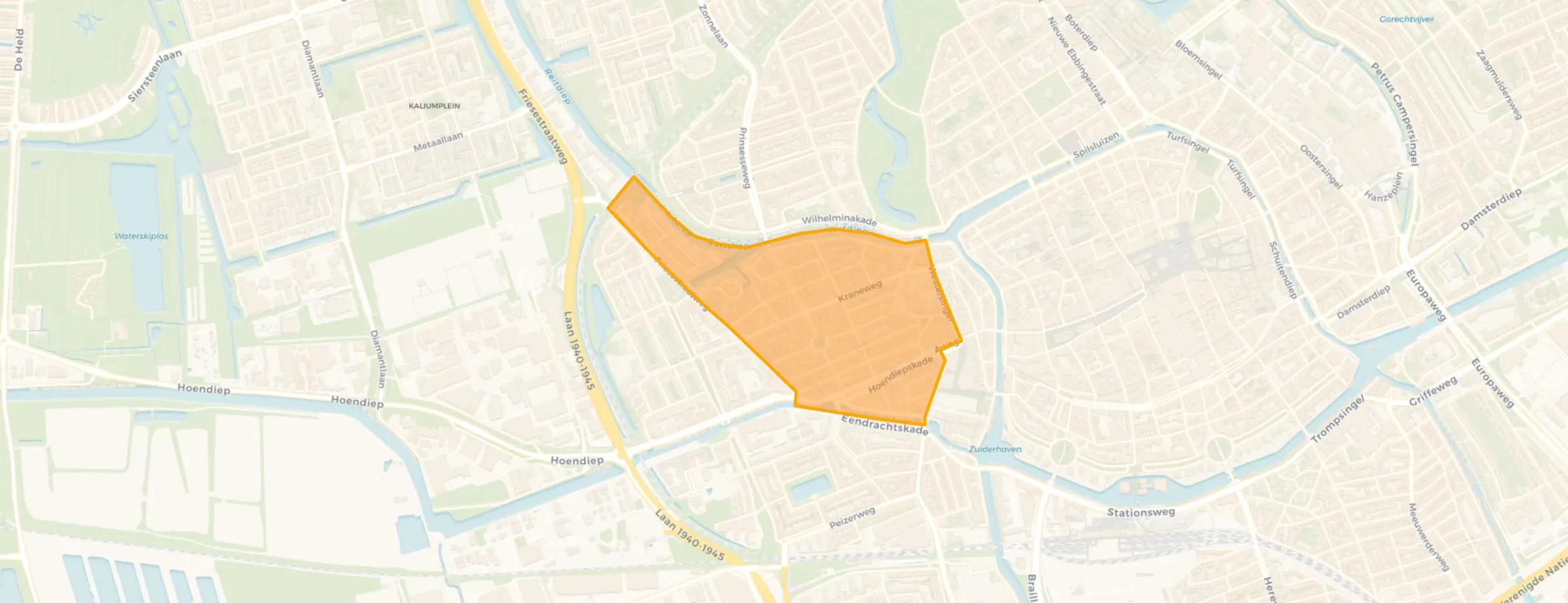 Buurt Schildersbuurt, Groningen