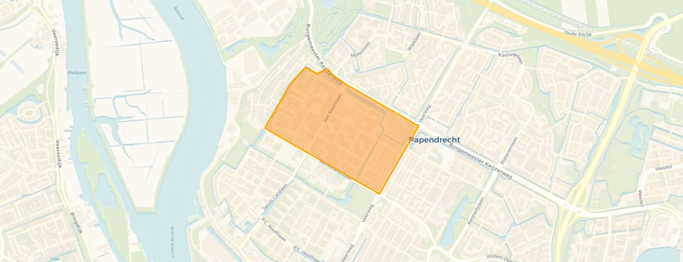 Buurt Schildersbuurt, Papendrecht
