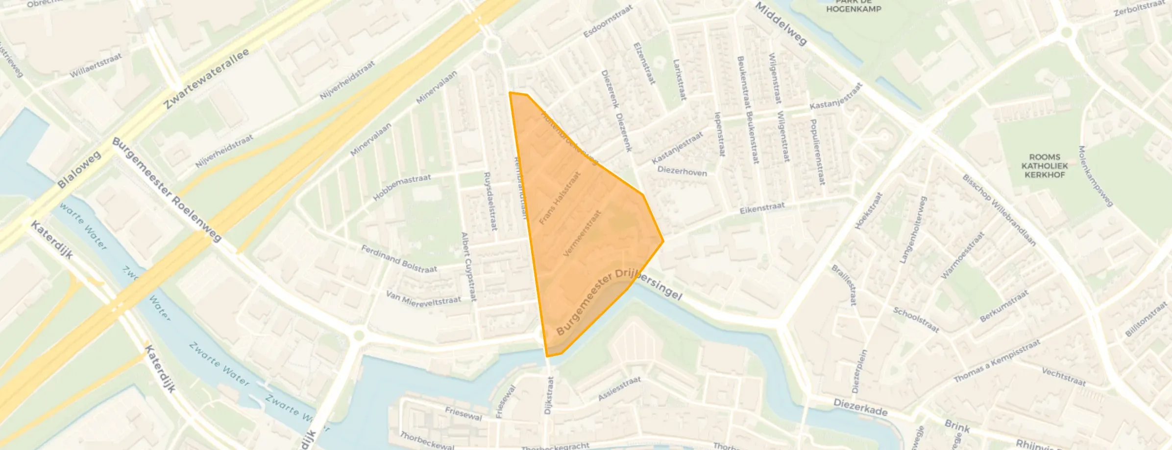 Schildersbuurt in Zwolle