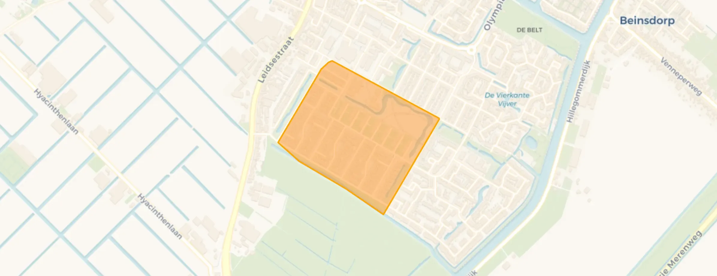 Buurt Schilderskwartier, Hillegom