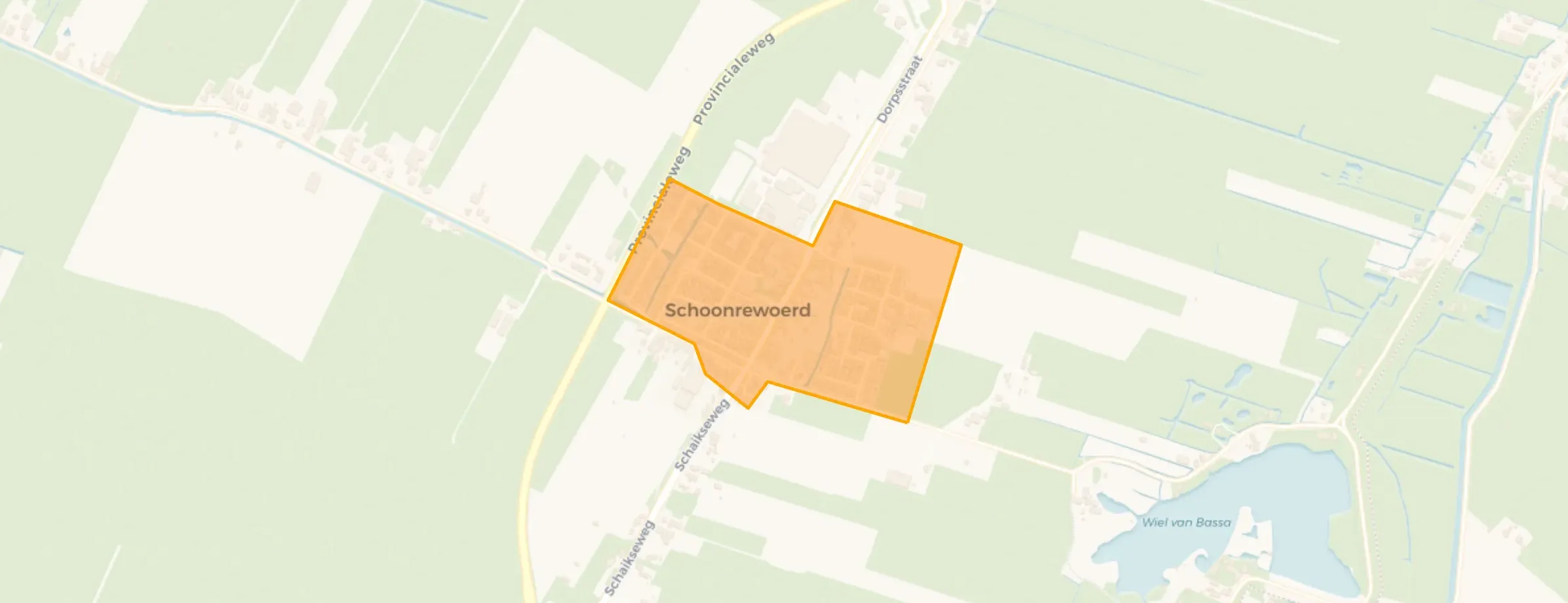 Buurt Schoonrewoerd kern, Schoonrewoerd