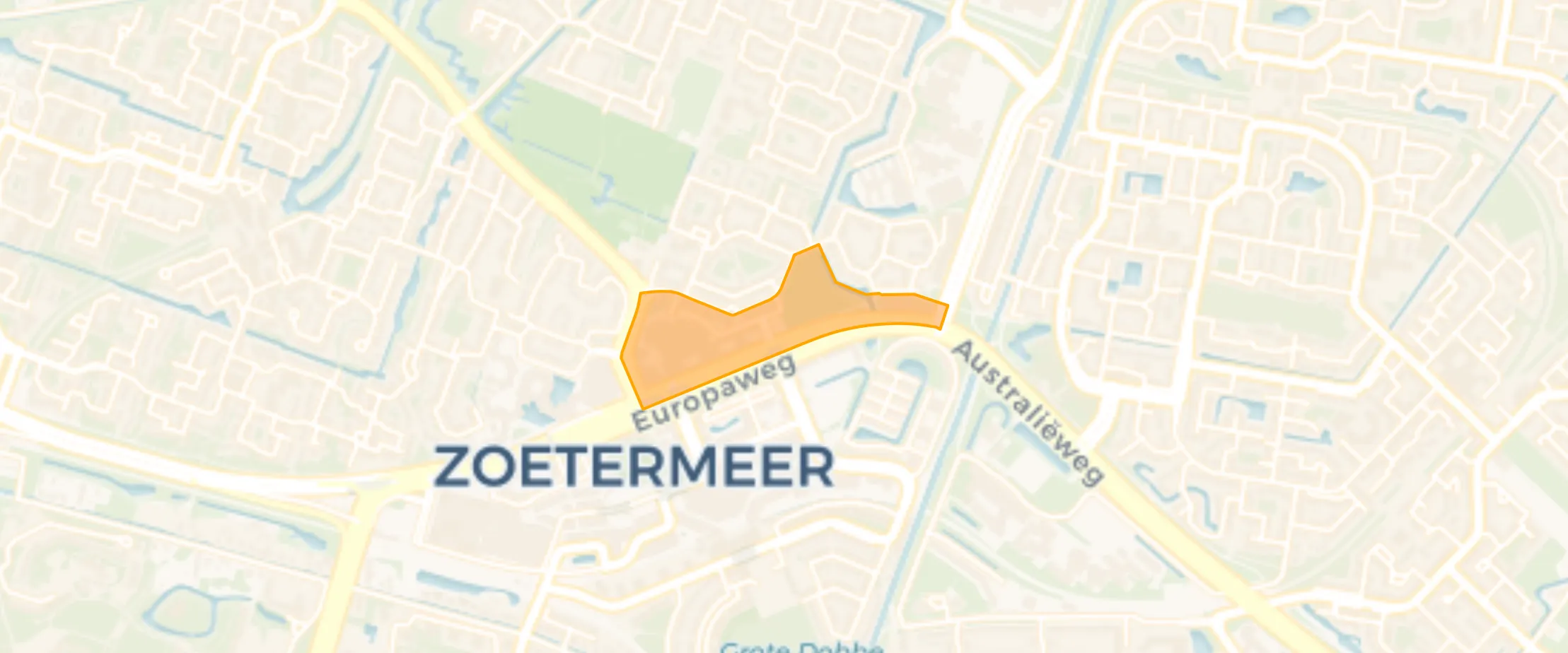 Map of Schouwenbuurt-Zuid
