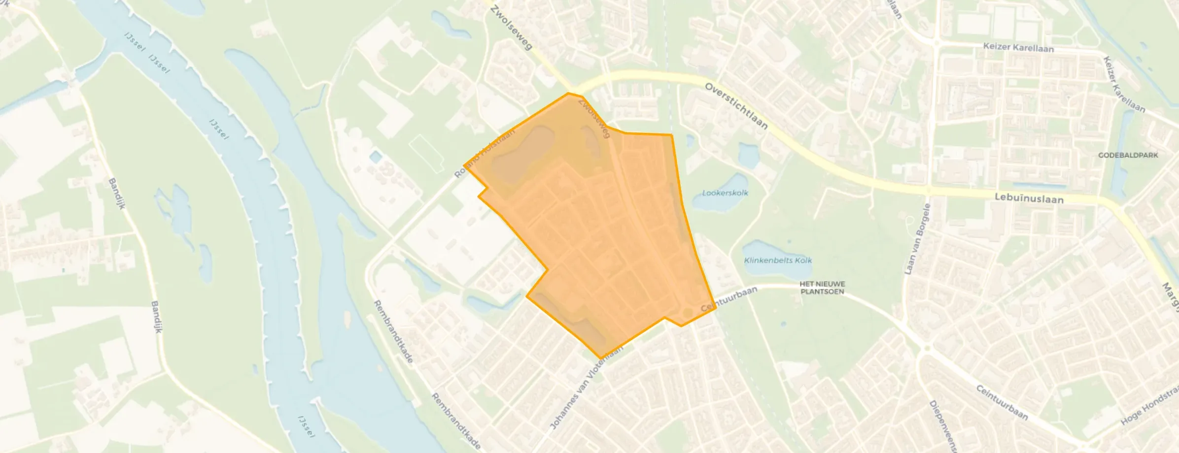 Buurt Schrijversbuurt, Deventer