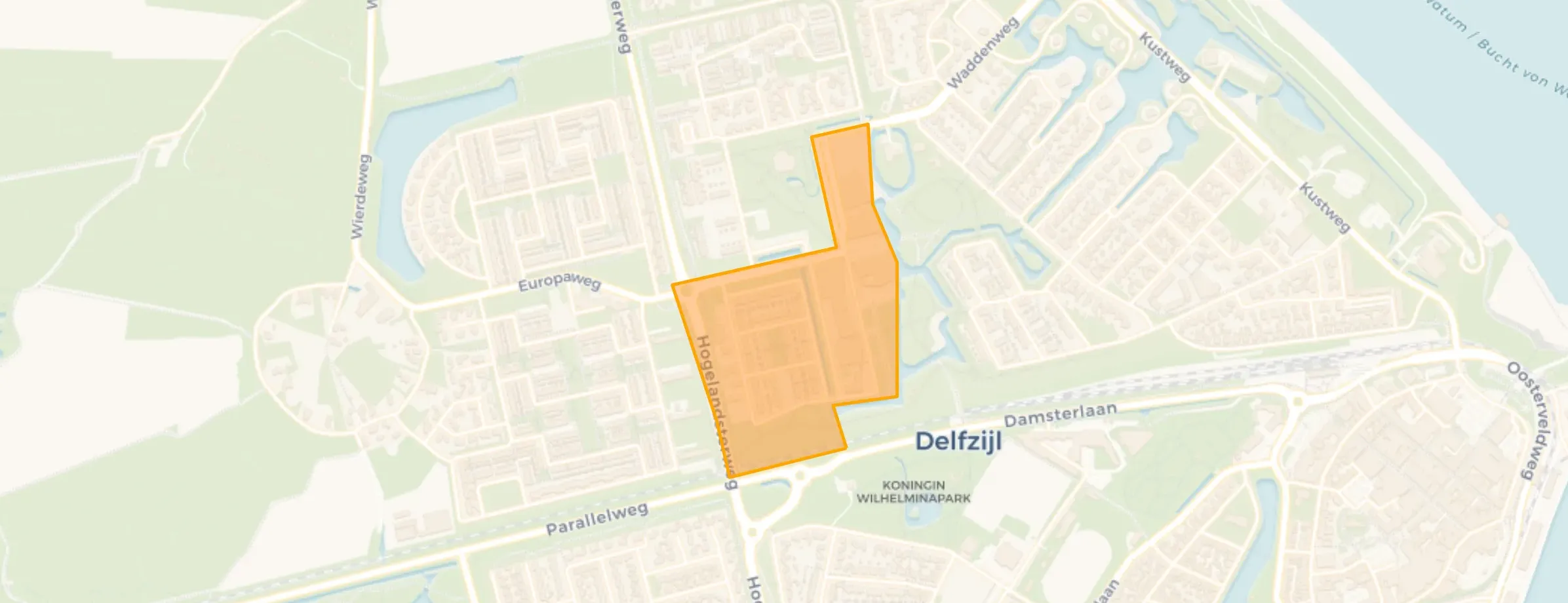 Buurt Schrijversbuurt, Delfzijl
