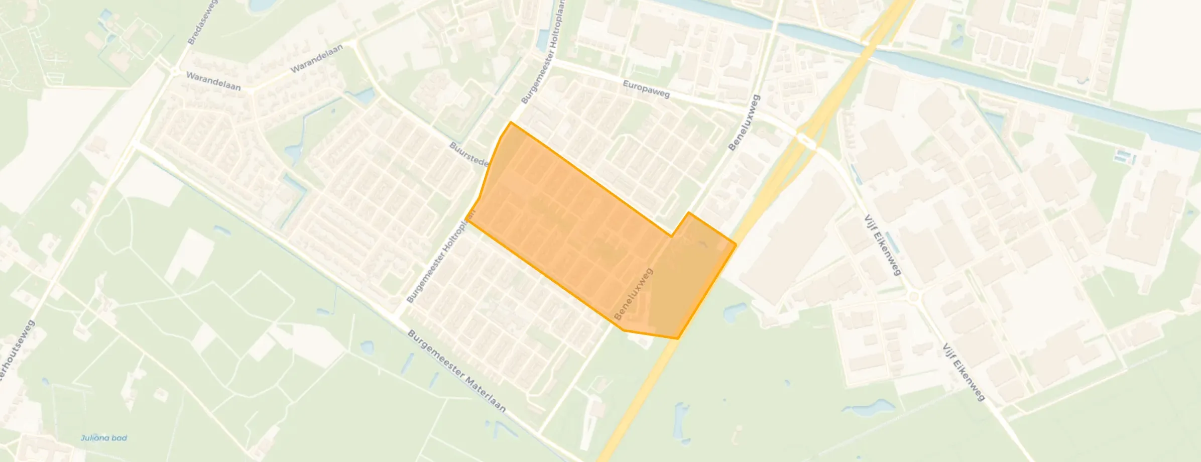 Schrijversbuurt in Oosterhout