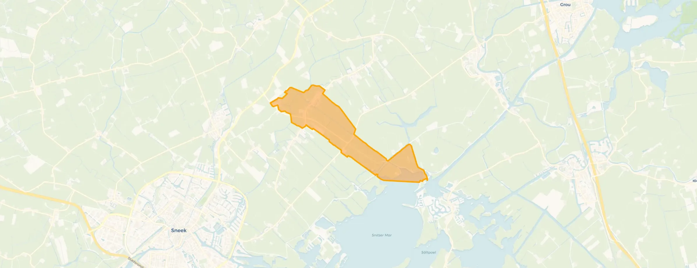 Kaart van Sibrandabuorren