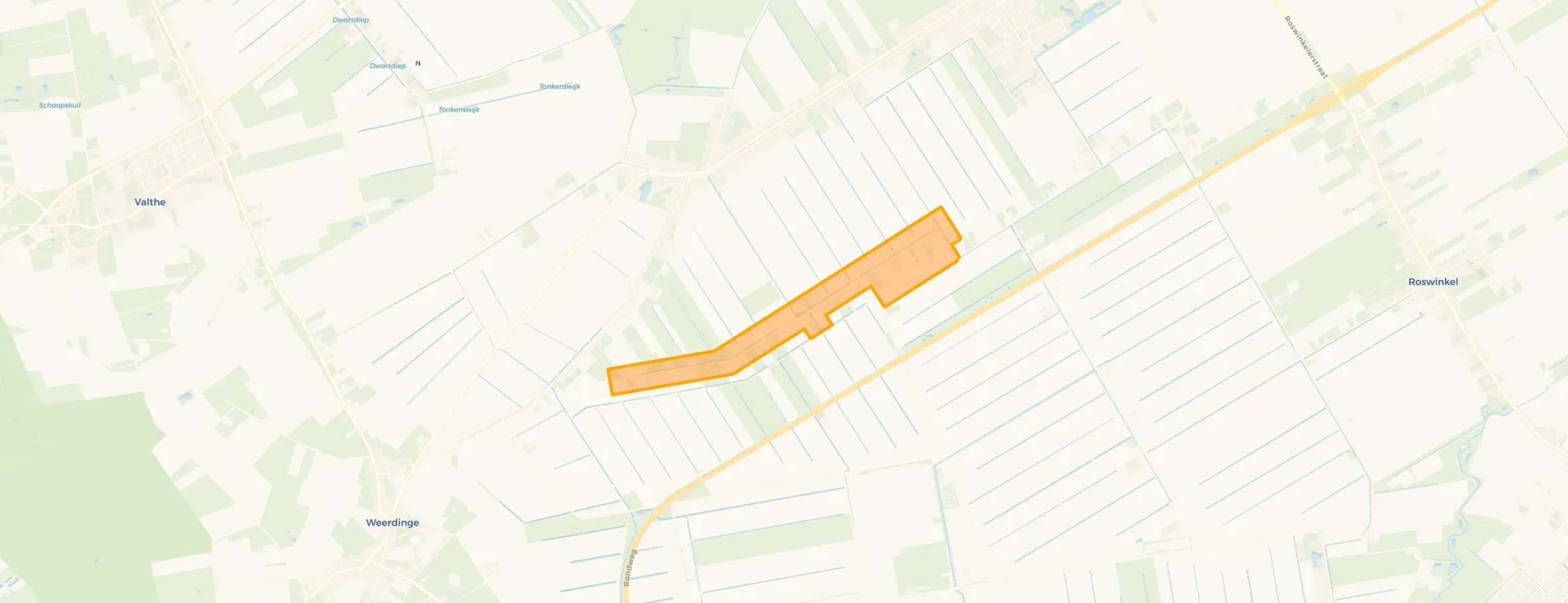Kaart van Siepelveen