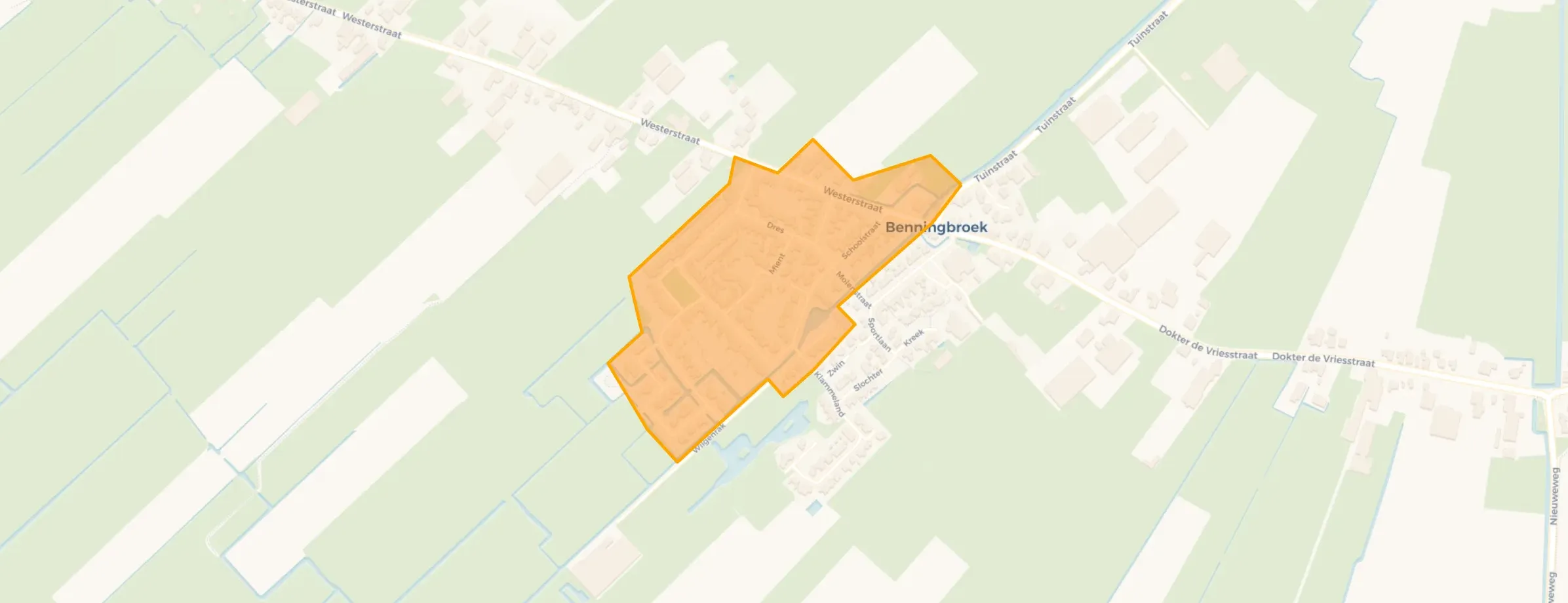 Kaart van Sijbekarspel Centrum