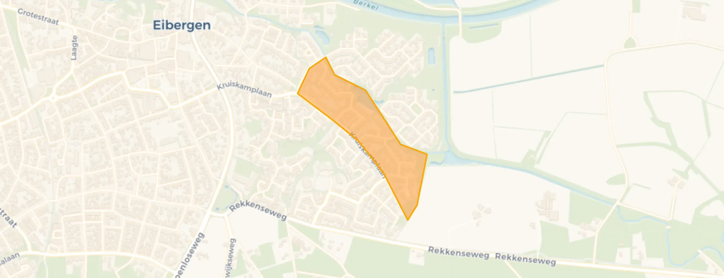 Kaart van Simmelink Noord