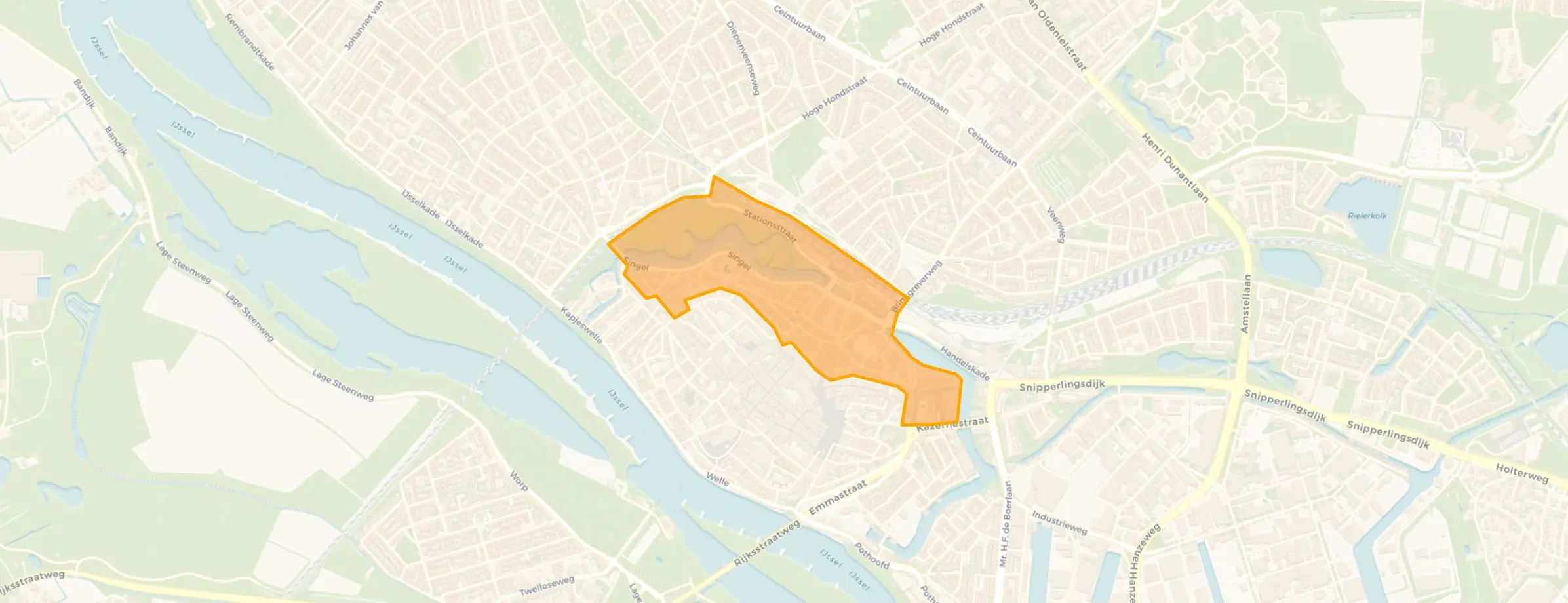 Kaart van Singel
