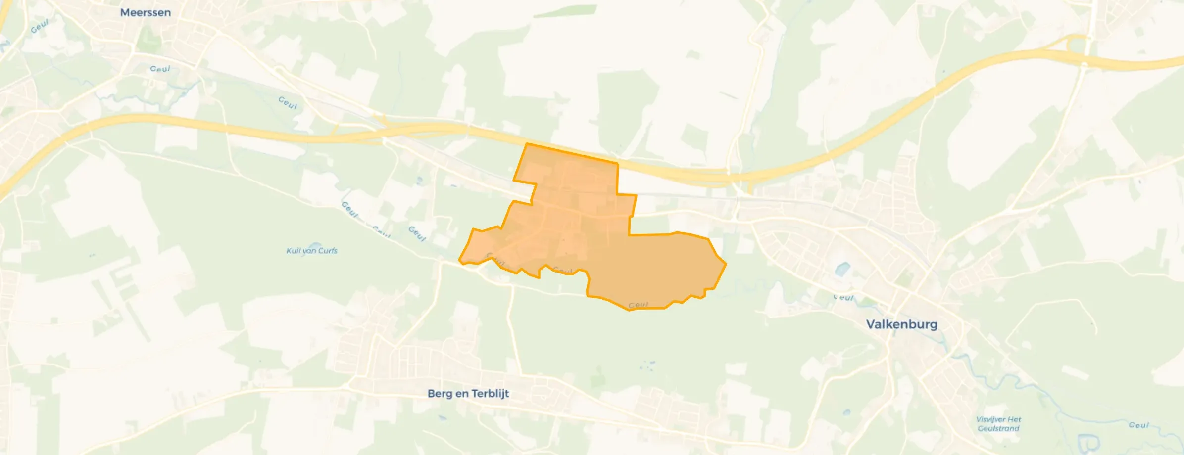 Kaart van Sint Gerlach